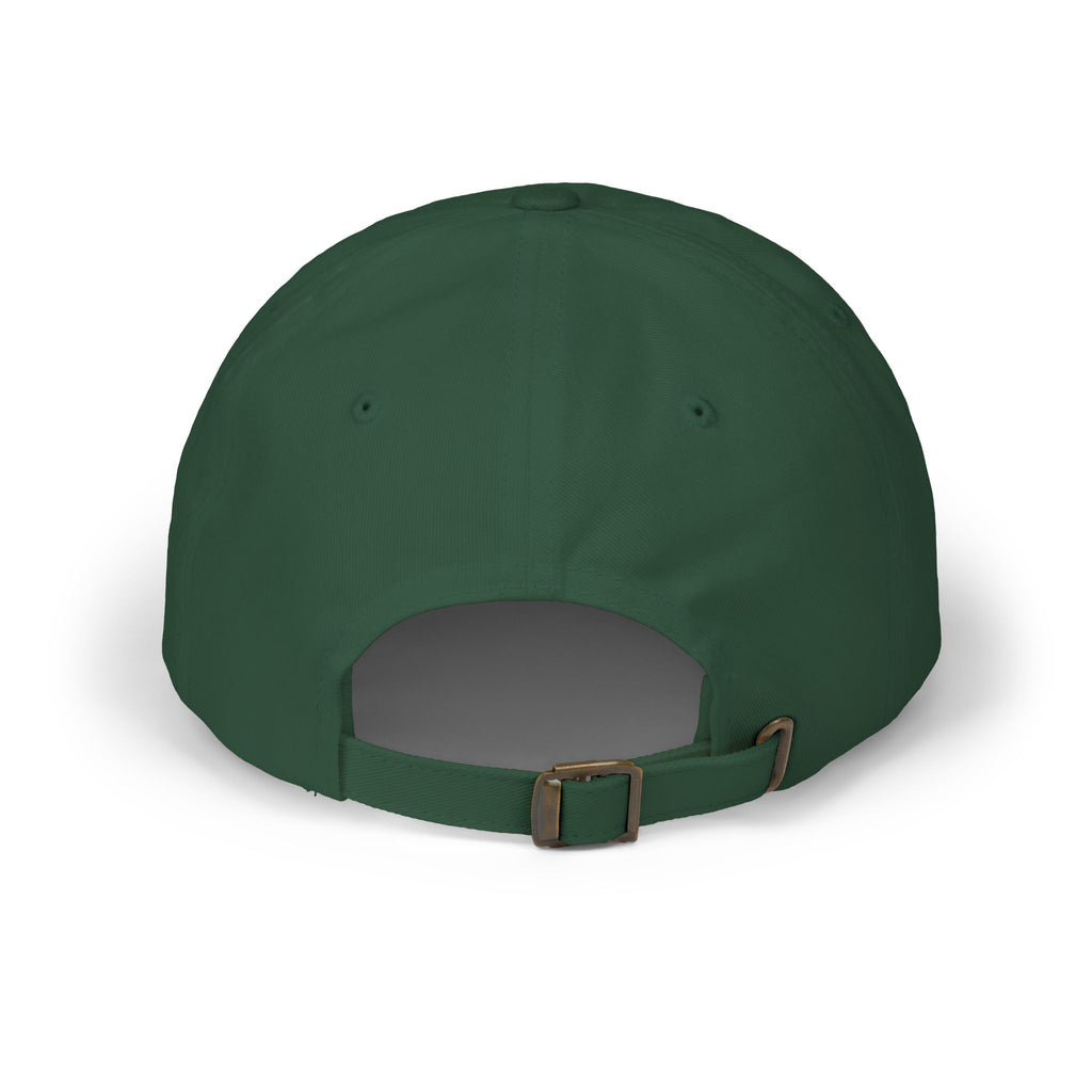 Dad Cap — "still here. still breathing." Embroidered Motivational Hat