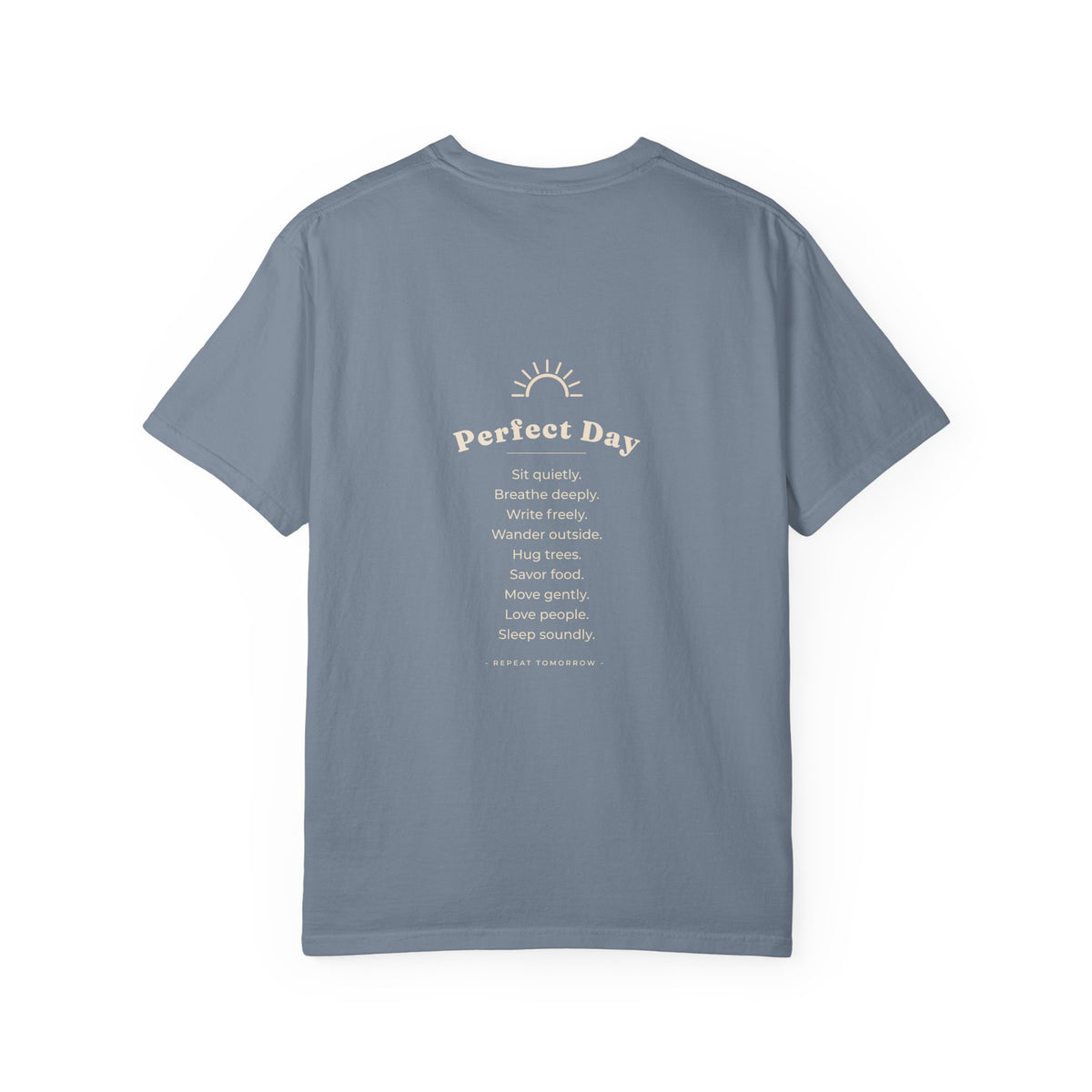 Perfect Day T-Shirt — Relaxation Reminder Graphic Tee