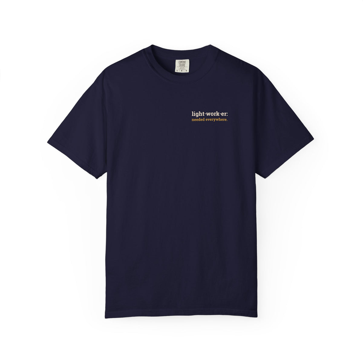 Lightworker Definition T-Shirt — Inspirational Back-Print Tee for Healers & Empaths
