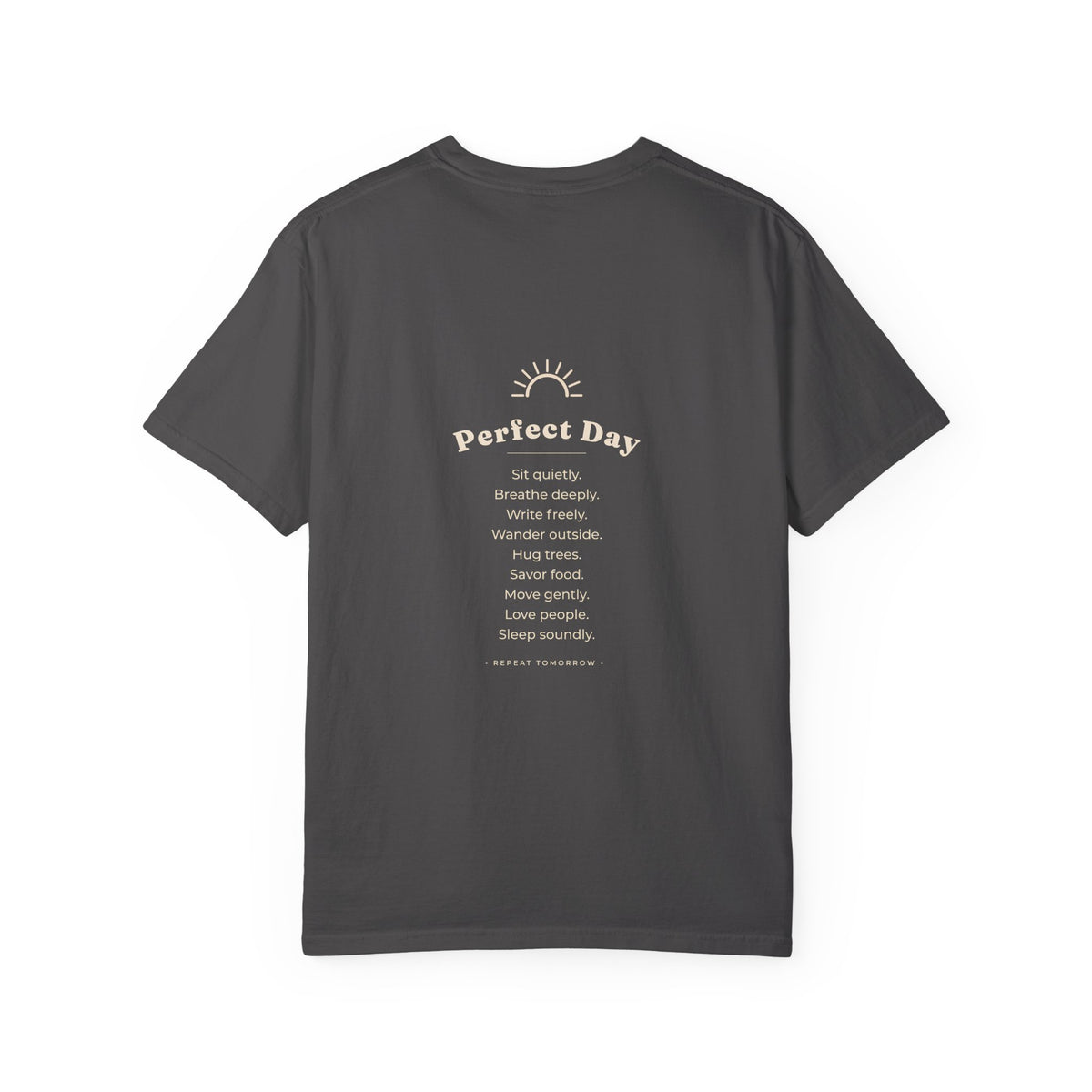 Perfect Day T-Shirt — Relaxation Reminder Graphic Tee