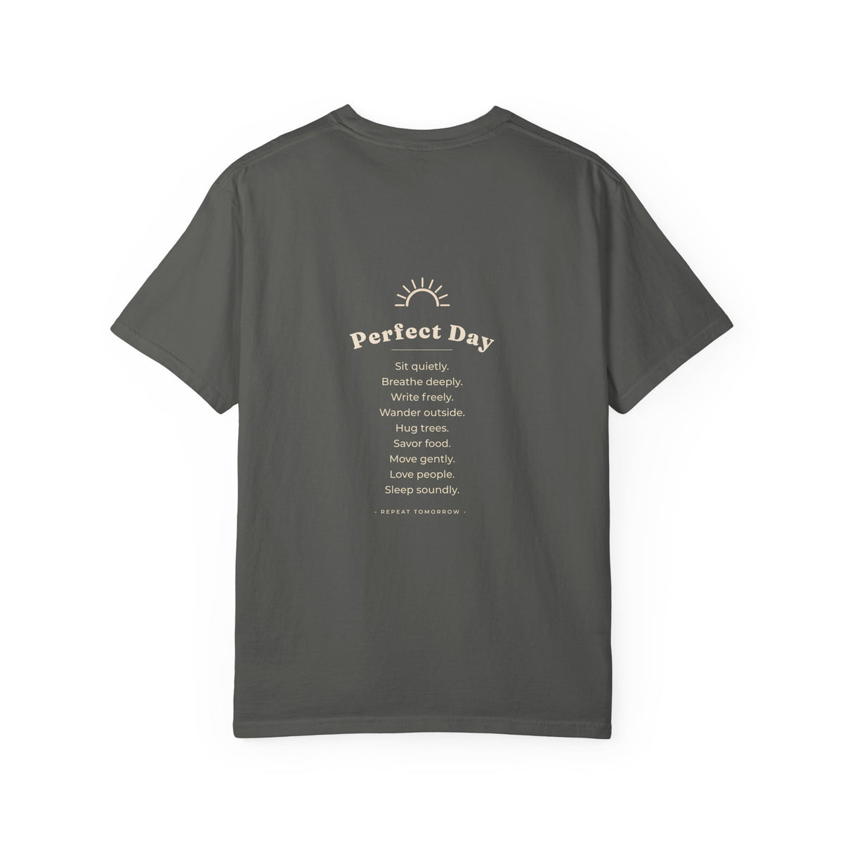 Perfect Day T-Shirt — Relaxation Reminder Graphic Tee
