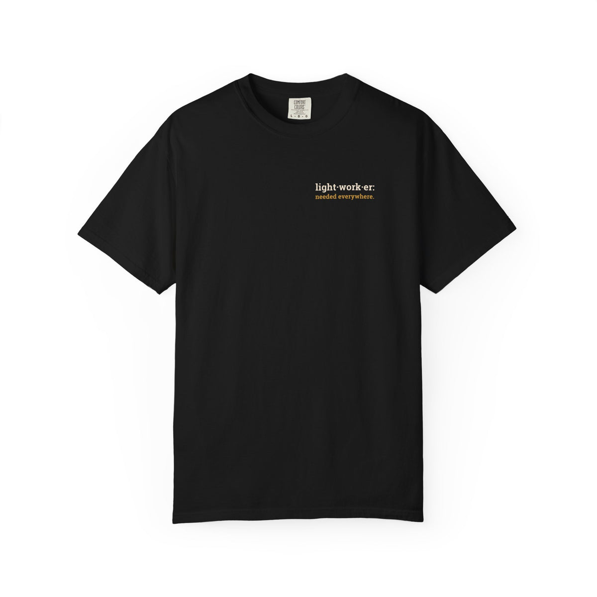Lightworker Definition T-Shirt — Inspirational Back-Print Tee for Healers & Empaths